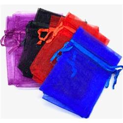 Picture of AzureGreen RO34001 3 x 4 in. Mixed Organza Pouch - Pack of 12