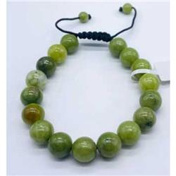 10 mm Bracelet, Green Jade
