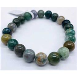 JB8094 8 mm Jasper Fancy Bracelet