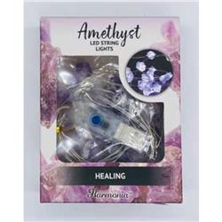Picture of AzureGreen FLS011 6.5 ft. Healing LED String Light&#44; Amethyst