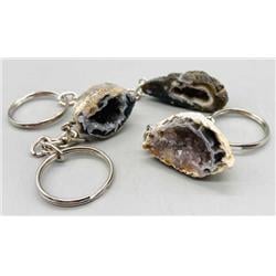 Geode Keychain - Multi Color - Unique Design - Perfect Gift