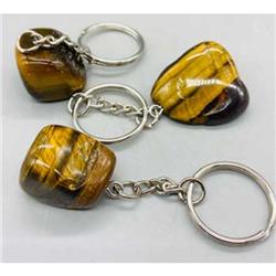 Picture of AzureGreen JKTE Keychain&#44; Tiger Eye