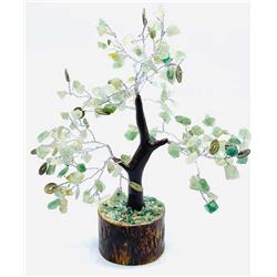 Aventurine Gemstone Tree - Green - 1.7 lbs - Unique Decorative Gift