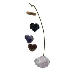 Picture of AzureGreen FTCRQ 9 in. Rose Quartz Table Chime