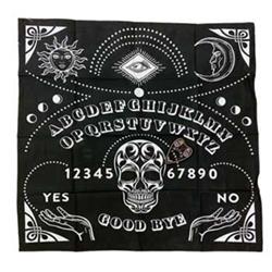 RM172 24 x 24 in. Ouija Mat, Black