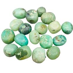 GTCHRGB 1 lbs Chrysoprase Green Tumbled Stones