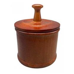 VORU4 4 in. Wooden Bowl for Orula Hand Initiation