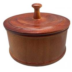 VORU6 6.5 in. Wooden Bowl for Orula Hand Initiation