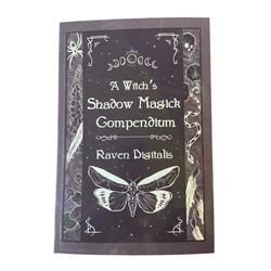 Picture of AzureGreen BWITSHAMC 6 x 9 in. Witchs Shadow Magick Compendium Book by Raven Digitalis