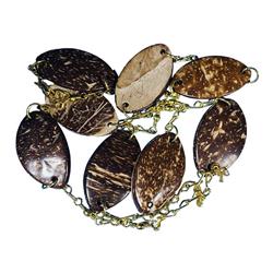 Picture of AzureGreen VEKUC Ekuele Coconut Babalawo Priest Divination Tool