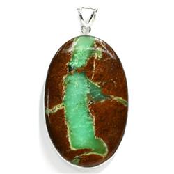 KP0151 Jewelry Chrysoprase Pendant
