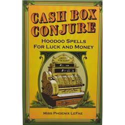 BCASBOX Cash Box Conjure & Hoodoo Spells by Phoenix Lefae Paperback Book