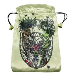 Picture of AzureGreen DBMAGB 6 x 9 in. Magickal Botanical Tarot Bag