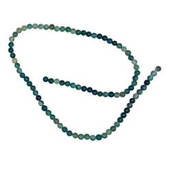 Picture of AzureGreen GB4AGAM 4 mm Moss Agate Beads