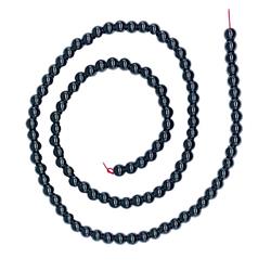 Picture of AzureGreen GB4HEM 4 mm Hematite Beads