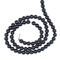 Picture of AzureGreen GB6HEM 6 mm Hematite Beads