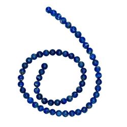 Picture of AzureGreen GB6LAP 6 mm Lapis Beads