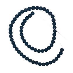 Picture of AzureGreen GB6LAV 6 mm Lava Beads