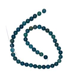 Picture of AzureGreen GB8AGAM 8 mm Moss Agate Beads