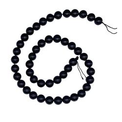 Picture of AzureGreen GB8TOUB 8 mm Black Tourmaline Beads