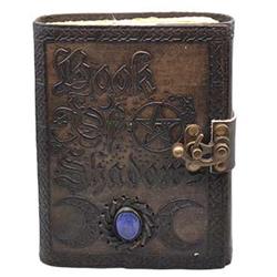 BBBL3275 Book of Shadows Aged Looking Paper Leather Journal Book with Latch Closure
