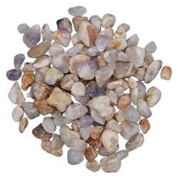 GCTSPIQB 1 lbs Spirit Quartz Tumbled Chips Stone, 8-12 mm