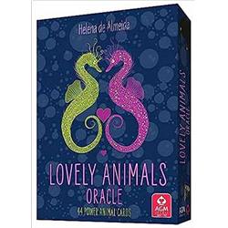 DLOVANI Lovely Animals Oracle Book by Helena De Almeida