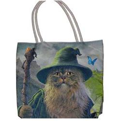 Picture of AzureGreen RB3281 17 x 17 in. Catdalf Tote Bag