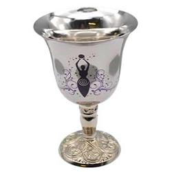 Picture of AzureGreen RC21GE 4.75 in. Goddess of Earth Stainless Steel Chalice