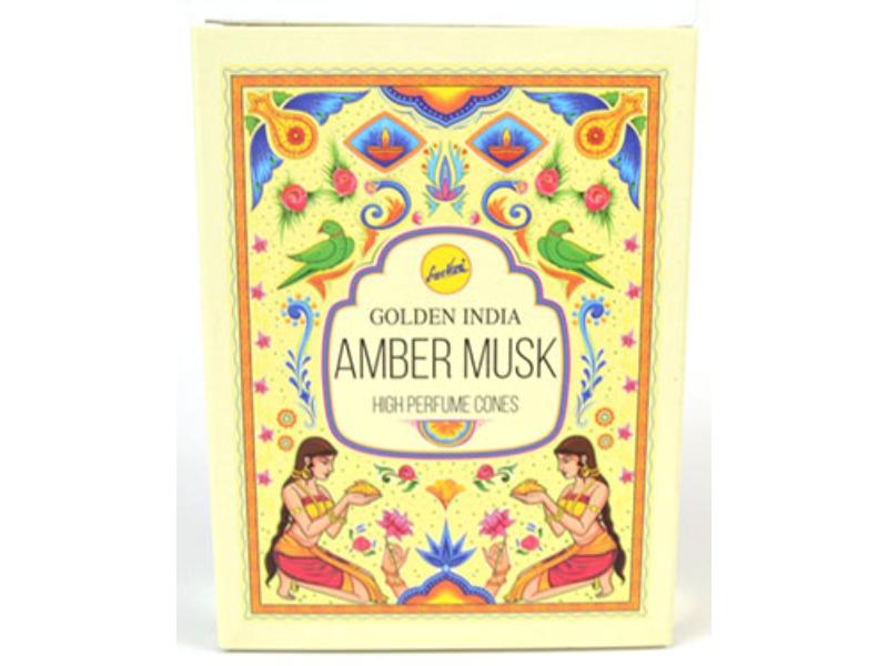 ICBSAM 10 Amber Musk Backflow Cones Sree Vani