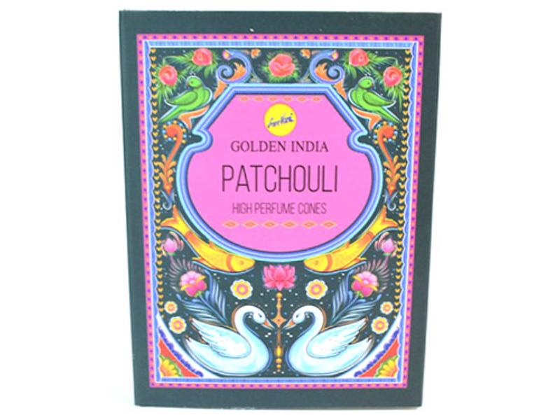 ICBSPH 10 Patchouli Backflow Cones Sree Vani