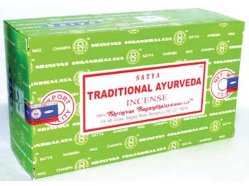 IS15AV 15 g Traditional Ayurveda Satya Incense Stick