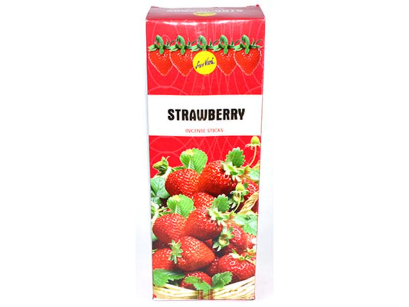 ISVSTR6 Strawberry Sree Vani Stick - Box of 6