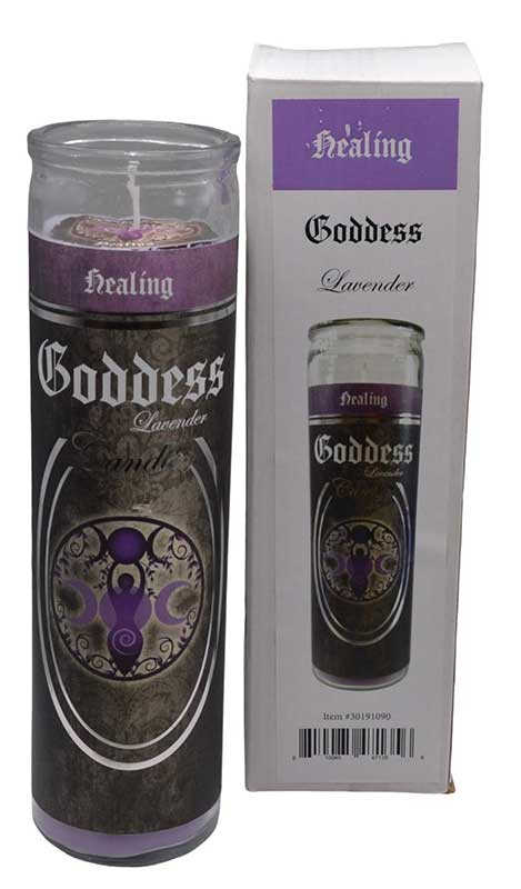 CJGOD 90 Hour Goddess Lavender Jar Candle