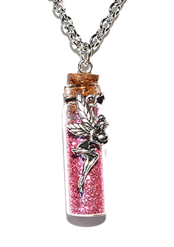 Picture of AzureGreen JNFAIPI Fairy Glitter Necklace - Pink