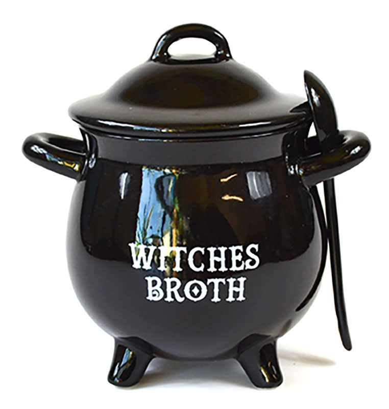 Picture of AzureGreen FB03 5.75 in. Witches Broth Bowl & Spoon