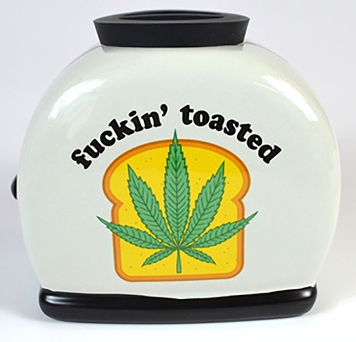 Picture of AzureGreen FB3322 Toaster Novelty Jar with Rubber Seal