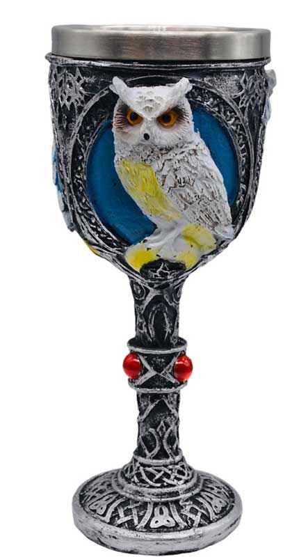 Picture of AzureGreen RC02 6.5 in. Mystic Owl Chalice
