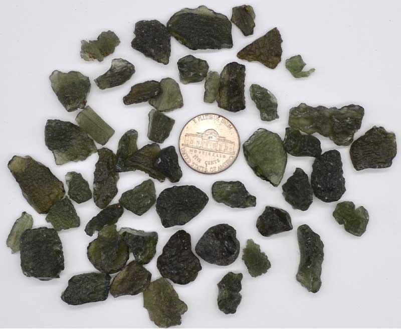 Picture of AzureGreen GUMOL50 50.4 g Moldavite Untumbled Stones