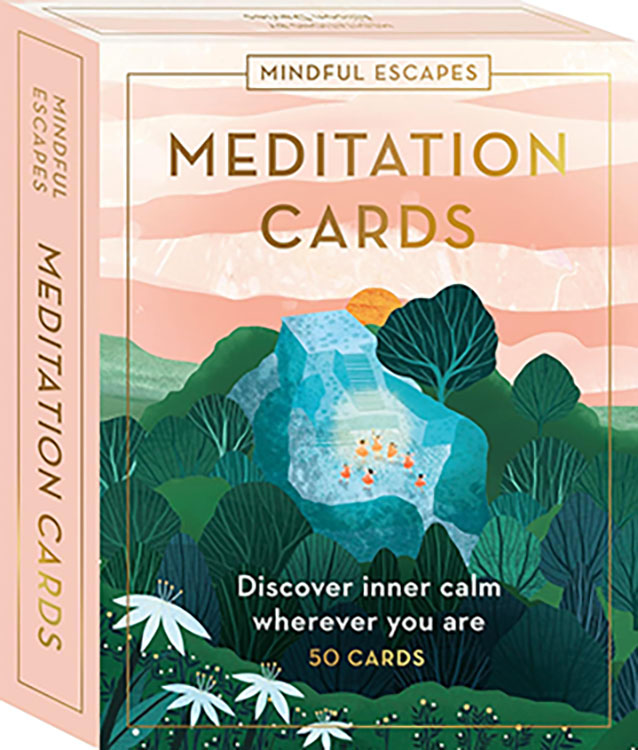 Picture of AzureGreen DMEDCAR Meditation Cards by Amy Grimes&#44; 50 Cards