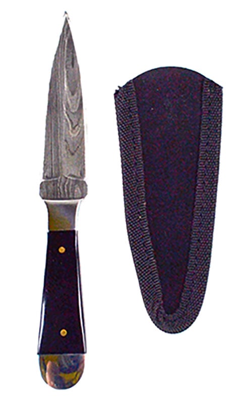 RA1160 6.5 in. Bosom Damascus Athame Knife