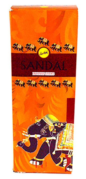 ISVSAN6 Sandal Sree Vani Stick, Box of 6