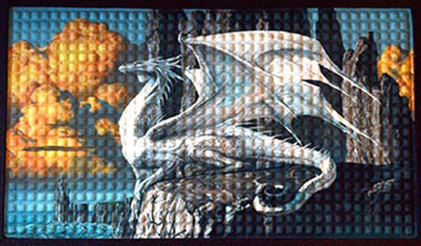 FDM3410 17.62 & 19.5 in. Dragon Doormat