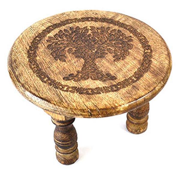 RAT7139 6 Dia. x 4 in. Tree of Life Altar Table