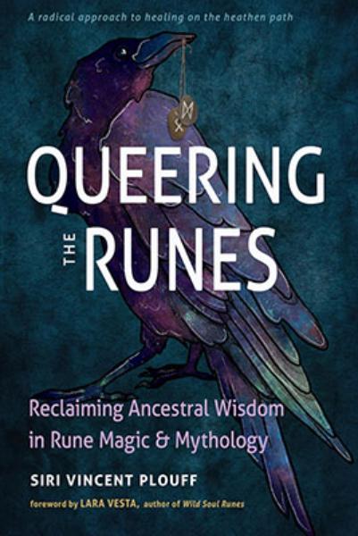 Picture of AzureGreen BQUERUN Queering The Runes by Siri Vincent Plouff Book