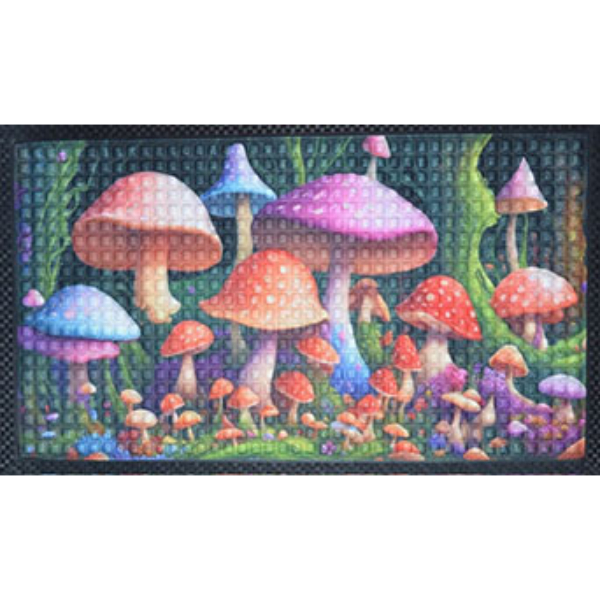 FDM3413 17.625 x 19.5 in. Mushroom Doormat