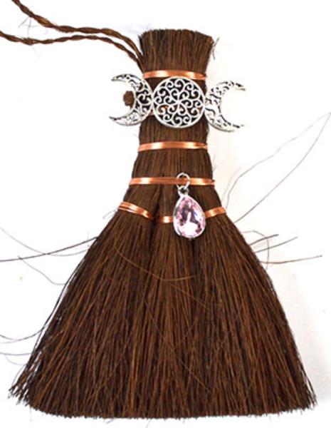 FBRM012 6 in. Triple Moon Broom