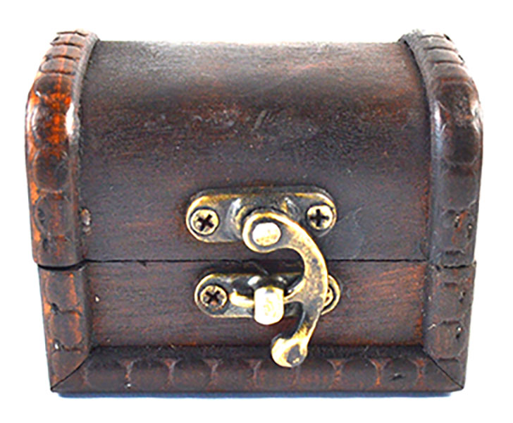 Picture of AzureGreen FBABX05 2.25 x 3 x 2.25 in. Antique Wood Box
