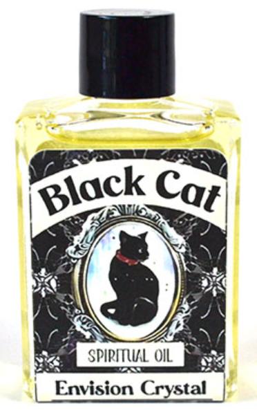 O4EBLAC Black Cat 4 Dram Oil
