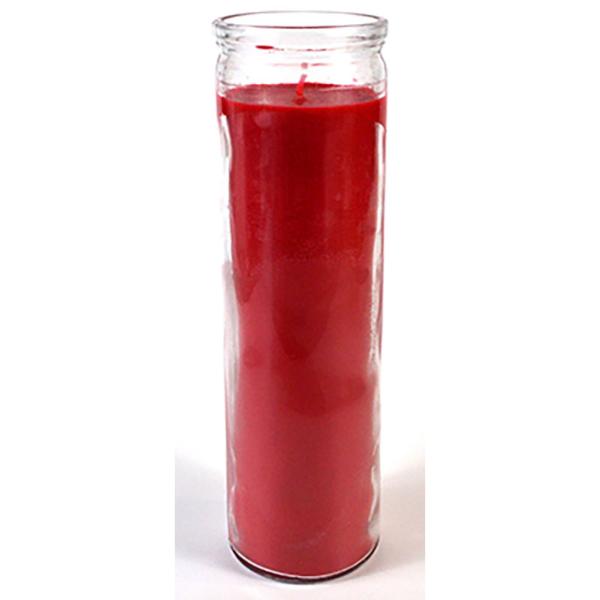 Picture of AzureGreen CBJ7R 7-Day Jar Candle&#44; Red